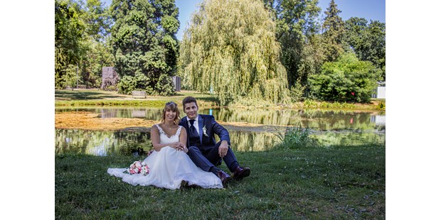 Hochzeitsfotos - Fotostudio - Hiddenhausen - im Park - Fotostudio Bremer