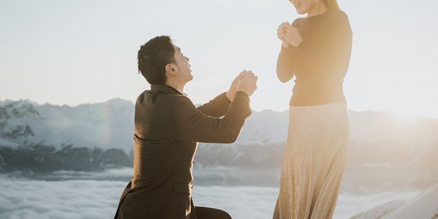 Hochzeitsfotos - Fotostudio - Nassereith - Heiratsantrag über Innsbruck - Blitzkneisser