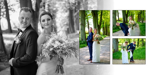Hochzeitsfotos - Fotobox alleine buchbar - Plauen - Fotoshooting im Park - Fotostudio EWA