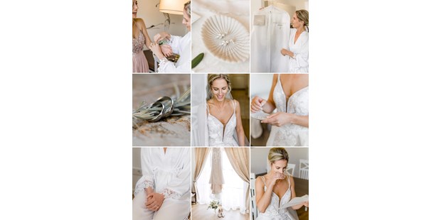 Hochzeitsfotos - Fotobox alleine buchbar - getting ready Braut - Jennifer & Michael Photography