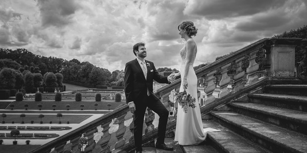 Hochzeitsfotos - Copyright und Rechte: Bilder auf Social Media erlaubt - Elbeland - Barockgarten Großsedlitz - christianraufeisenphotography