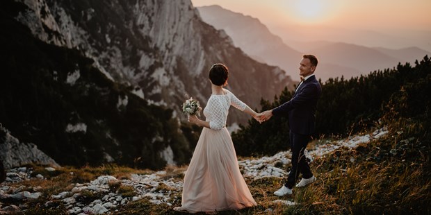 Hochzeitsfotos - zweite Kamera - Hausruck - Berghochzeit am Feuerkogel in Ebensee Oberösterreich - Kosia Photography