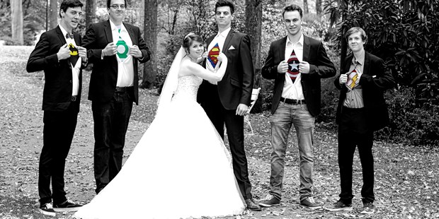 Hochzeitsfotos - Copyright und Rechte: Bilder auf Social Media erlaubt - Thüringen Nord - Superman - ST.ERN Photography