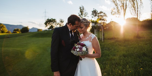 Hochzeitsfotos - Copyright und Rechte: Bilder kommerziell nutzbar - Fuschl am See - Susi & Andi bei Sonnenuntergang - Katrin Solwold
