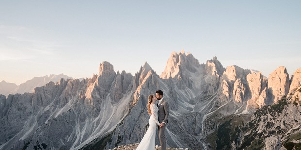 Hochzeitsfotos - Art des Shootings: Hochzeits Shooting - Pasching (Pasching) - Hochzeit in den Dolomiten - Elopement - Michael Keplinger