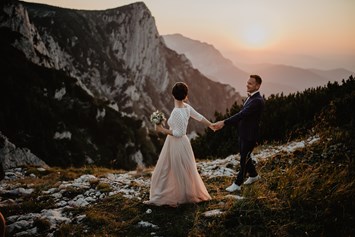 Hochzeitsfotograf: Berghochzeit am Feuerkogel in Ebensee Oberösterreich - Kosia Photography