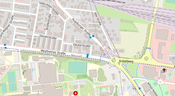 Hochzeitsfotograf auf Satellitenbild