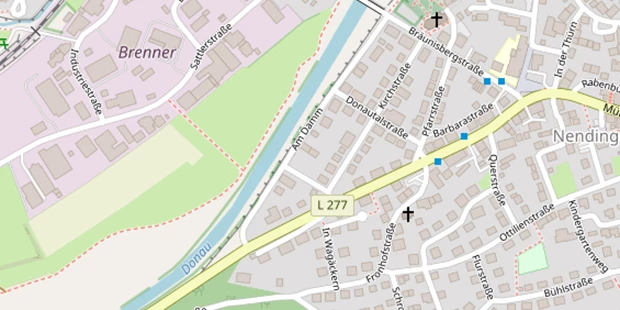 Hochzeitsfotograf auf Satellitenbild