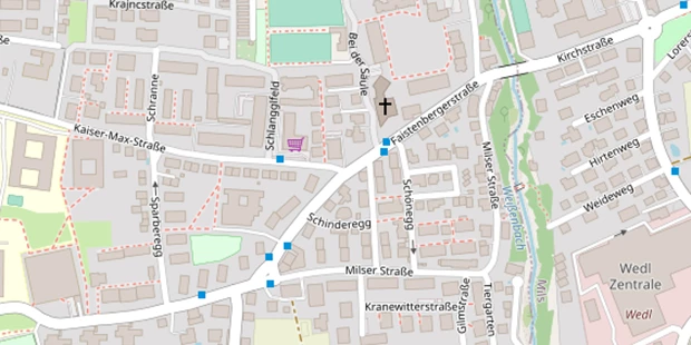 Hochzeitsfotograf auf Satellitenbild