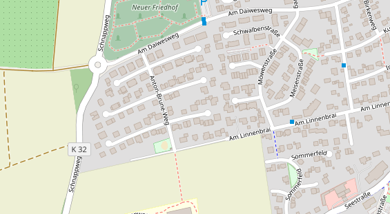 Hochzeitsfotograf auf Satellitenbild