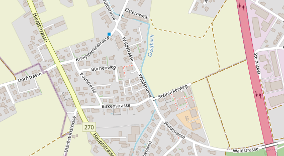 Hochzeitsfotograf auf Satellitenbild