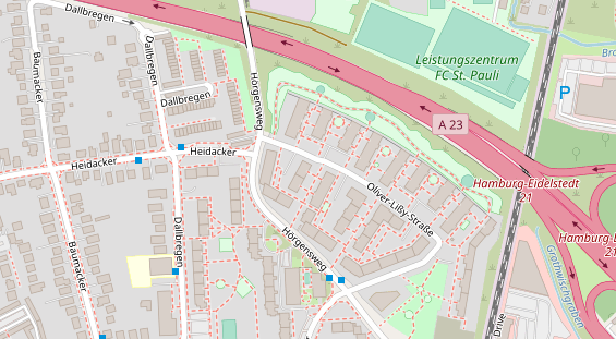Hochzeitsfotograf auf Satellitenbild