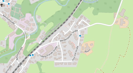 Hochzeitsfotograf auf Satellitenbild