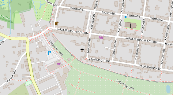 Hochzeitsfotograf auf Satellitenbild
