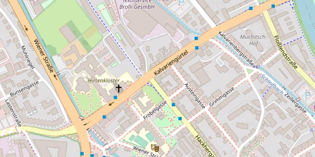 Hochzeitsfotograf auf Satellitenbild