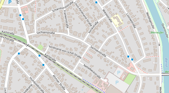 Hochzeitsfotograf auf Satellitenbild