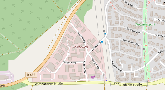 Hochzeitsfotograf auf Satellitenbild