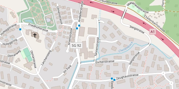 Hochzeitsfotograf auf Satellitenbild