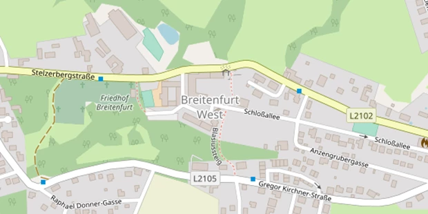 Hochzeitsfotograf auf Satellitenbild
