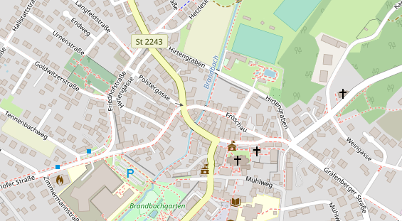 Hochzeitsfotograf auf Satellitenbild