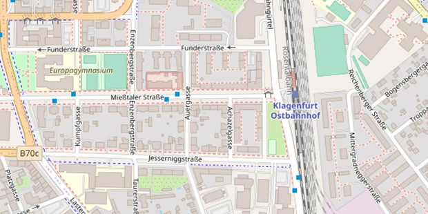 Hochzeitsfotograf auf Satellitenbild