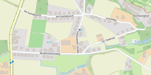 Hochzeitsfotograf auf Satellitenbild
