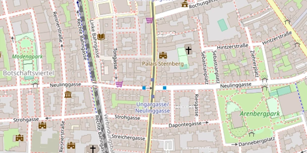Hochzeitsfotograf auf Satellitenbild