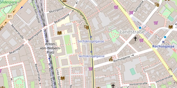 Hochzeitsfotograf auf Satellitenbild
