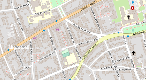 Hochzeitsfotograf auf Satellitenbild