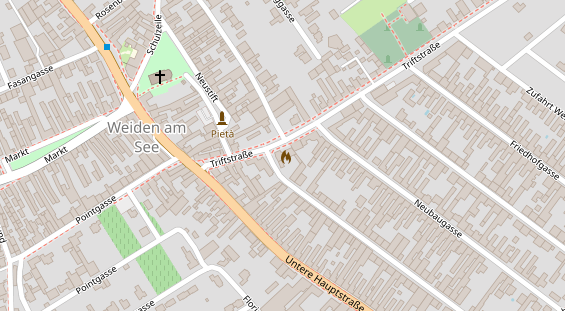 Hochzeitsfotograf auf Satellitenbild