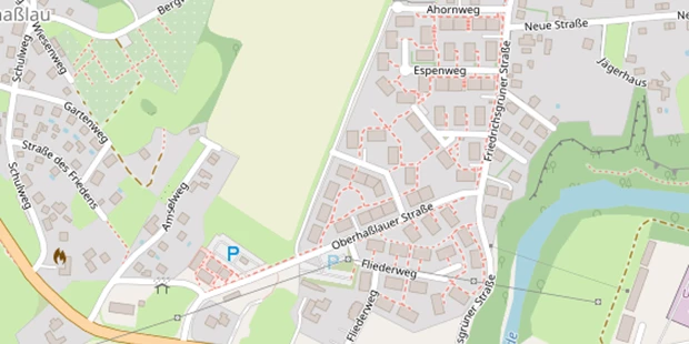 Hochzeitsfotograf auf Satellitenbild
