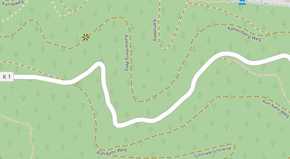 Hochzeitsfotograf auf Satellitenbild