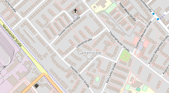 Hochzeitsfotograf auf Satellitenbild