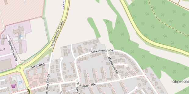 Hochzeitsfotograf auf Satellitenbild