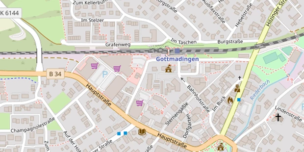 Hochzeitsfotograf auf Satellitenbild