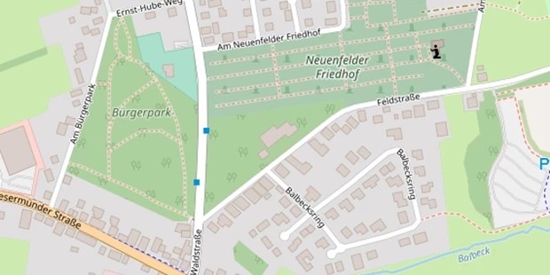 Hochzeitsfotograf auf Satellitenbild