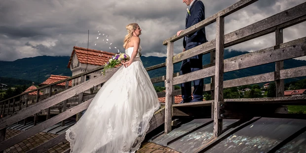 Hochzeitsfotos - Art des Shootings: Portrait Hochzeitsshooting - Peiting - über den Dächern von Innsbruck - JB_PICTURES