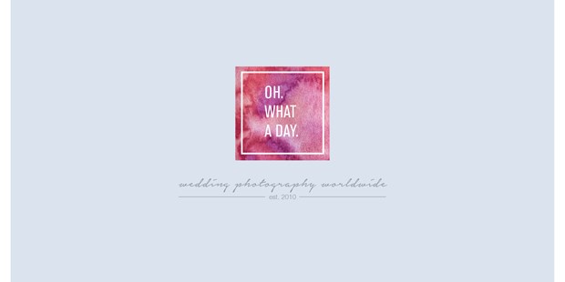 Hochzeitsfotos - Copyright und Rechte: Bilder privat nutzbar - Großbritannien - Oh What a Day. Wedding Photography - Oh. What a Day - Wedding Photography