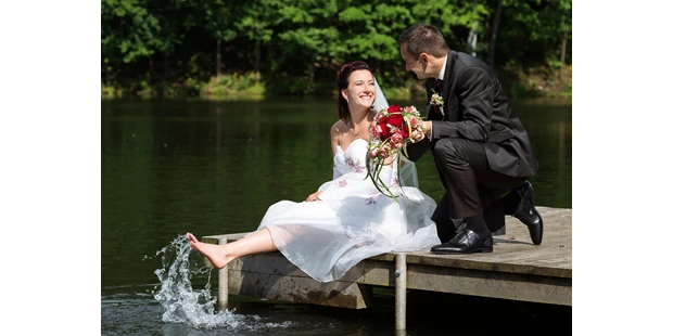 Hochzeitsfotos - Art des Shootings: Hochzeits Shooting - Plauen - Wasserspiele - neero Fotografie und Grafik