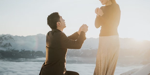 Hochzeitsfotos - Videografie buchbar - Hörbranz - Heiratsantrag über Innsbruck - Blitzkneisser