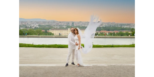 Hochzeitsfotos - Art des Shootings: After Wedding Shooting - Rudersdorf (Rudersdorf) - Schönes Open Air im Schloss Schönbrunn - TomaFot Wedding Story