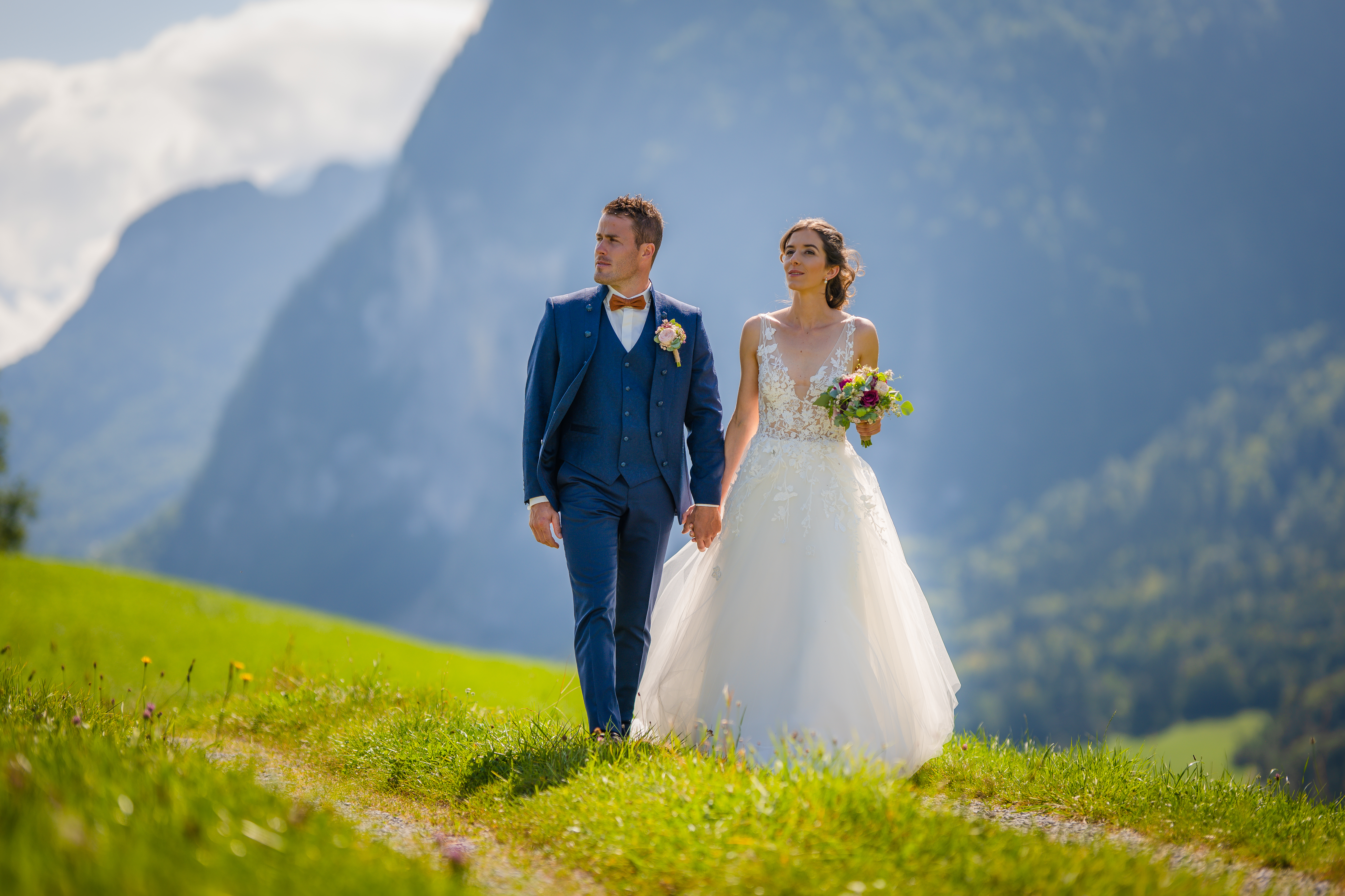Hochzeitsfotograf - Brautpaar - Hochzeitsfotograf Bern