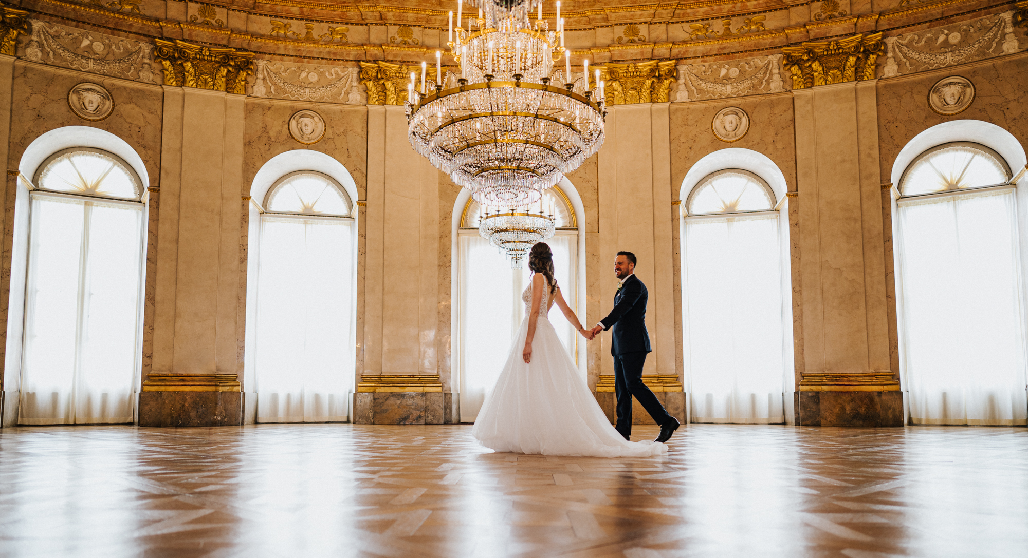 Hochzeitsfotograf - Hochzeitsshooting im Schloss Ludwigsburg - Kevin König | Hochzeitsfotograf
