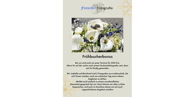 Hochzeitsfotos - zweite Kamera - Birkenberg - Flatscher Fotografie