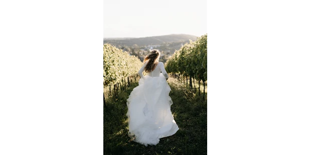 Hochzeitsfotos - Berufsfotograf - Labuch - Braut in den Weinbergen. - Clara Buchberger