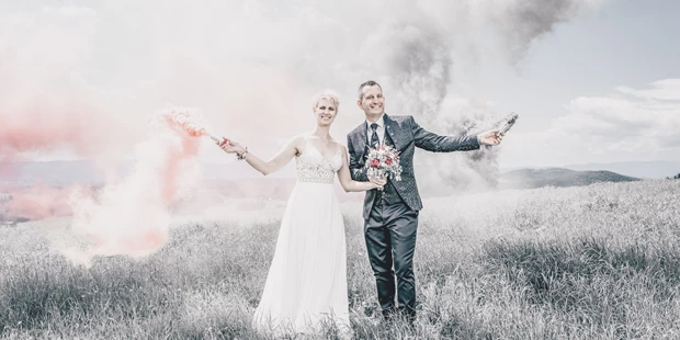 Hochzeitsfotos - zweite Kamera - Lauchenholz - Raucheffekt auf Anfrage - Foto Krammer