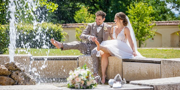 Hochzeitsfotos - Art des Shootings: 360-Grad-Fotografie - Hörbranz - Spaß beim Shooting mit dem Hochzeitsfotografen aus München - Hochzeitsfotograf München