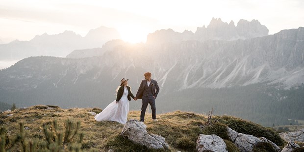 Hochzeitsfotos - Videografie buchbar - Oberneufahrn - Elopement Dolomiten - Michael Keplinger