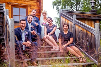 Hochzeitsfotograf: Trauzeugen und Szene gesetzt - Simone und Stefan hatten deren gleich jeweils 2 .. Ein lustiges Shooting :D - click & smile photography