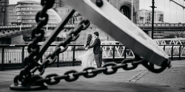 Hochzeitsfotos - Art des Shootings: Trash your Dress - Maria-Lanzendorf - Verlobungsshooting London 2017 / Engagementshooting
 - Weddingstyler